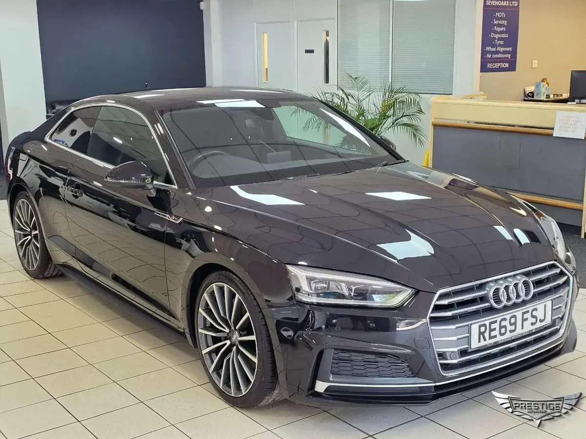 Used Audi A5 S-Line 2019 Black Coupe