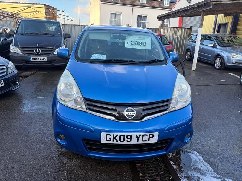 Used Nissan Note Acenta 110 HP (80 kW) 2009 Blue MPV