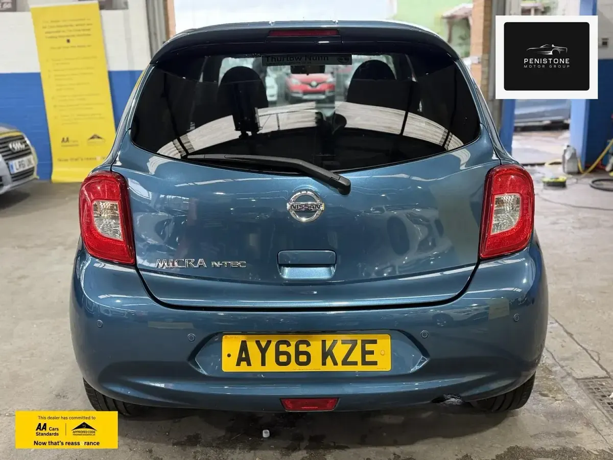 Used Nissan Micra N-TEC 80 HP (58 kW) 2016 Blue Hatchback