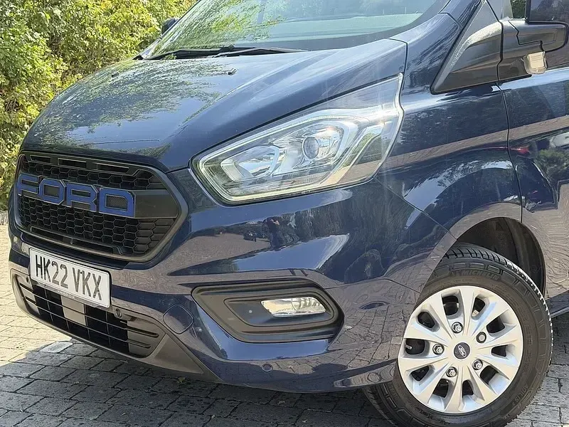 Used Ford Transit Custom Limited 130 HP (95 kW) 2022 Blue Van