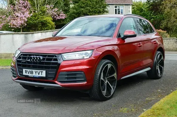 Second-hand Audi Q5 190 CP (139 kW) 2018 Roșu SUV