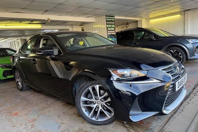 Used Lexus IS300h 2018 Black Sedan