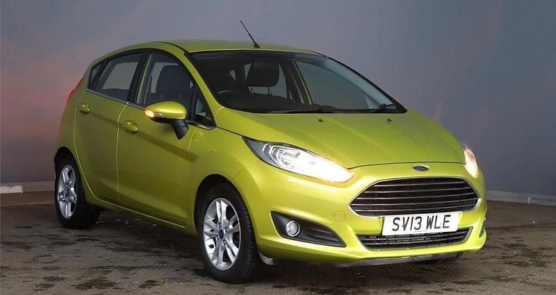 Yellow Used 2013 Ford Fiesta Zetec Hatchback | £2,990 (Good price) - Image 1/2