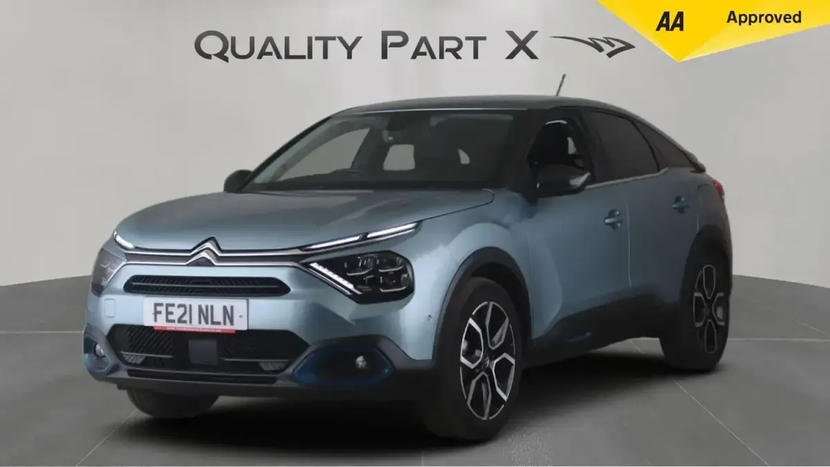 Used Citroën e-C4 Shine 100 kW (136 HP) 2021 Blue Hatchback