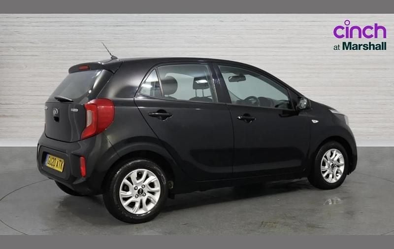 Used Kia Picanto 83 HP (61 kW) 2020 Black Hatchback