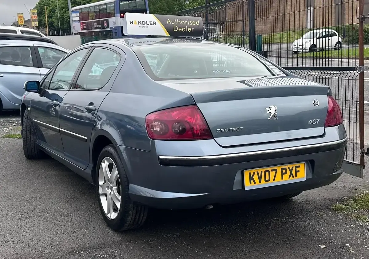 Used Peugeot 407 136 HP (100 kW) 2007 Grey Sedan