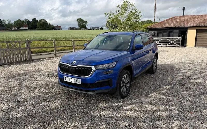 Used Skoda Kodiaq SE Drive 150 HP (110 kW) 2023 Blue SUV