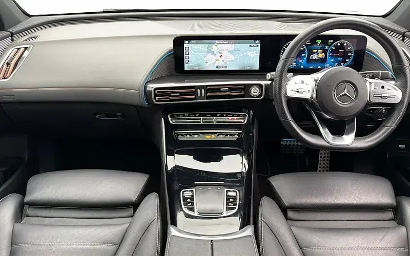 Used Mercedes EQC400 AMG line 300 kW (408 HP) 2023 Blue SUV