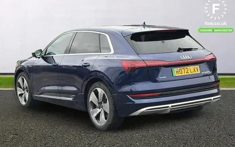 Used Audi e-tron S-Line 230 kW (313 HP) 2022 Blue SUV