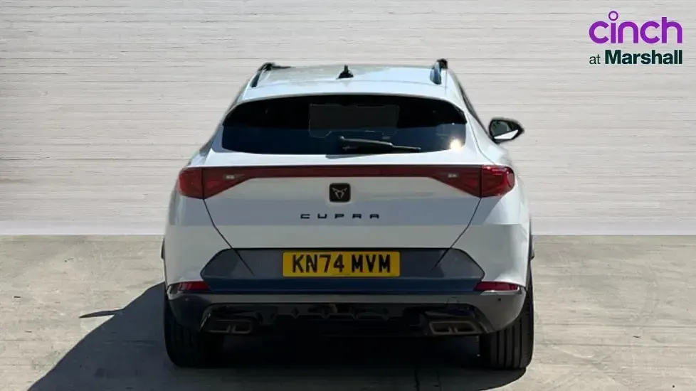 Used Cupra Formentor 204 HP (150 kW) 2024 White SUV