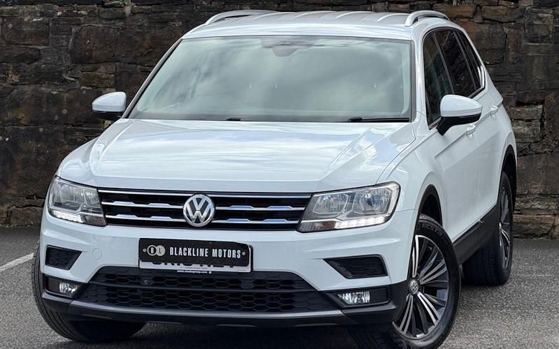 Begagnad VW Tiguan Allspace SE 150 HK (110 kW) 2018 Vit SUV
