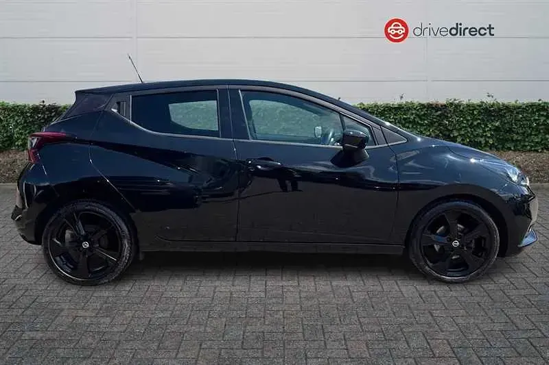 Used Nissan Micra S 92 HP (67 kW) 2022 Black Hatchback