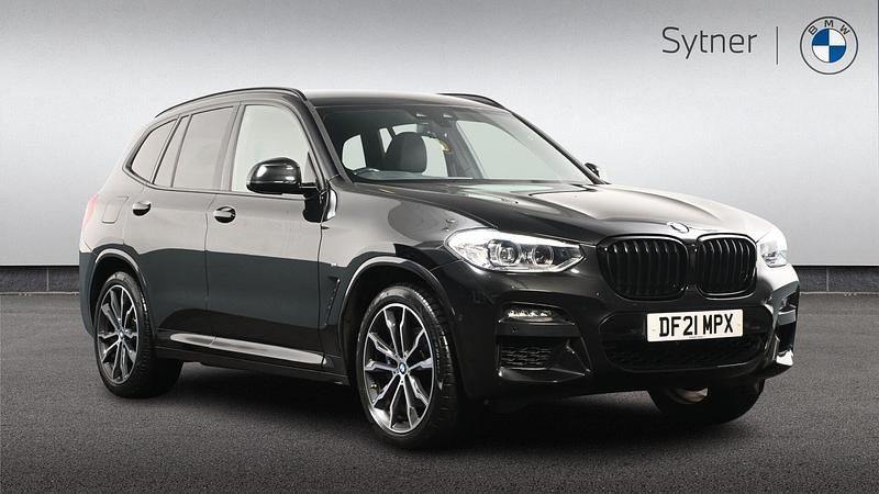 Black Used 2021 BMW X3 M Sport SUV | £30,000 (Super price) - Image 1/4