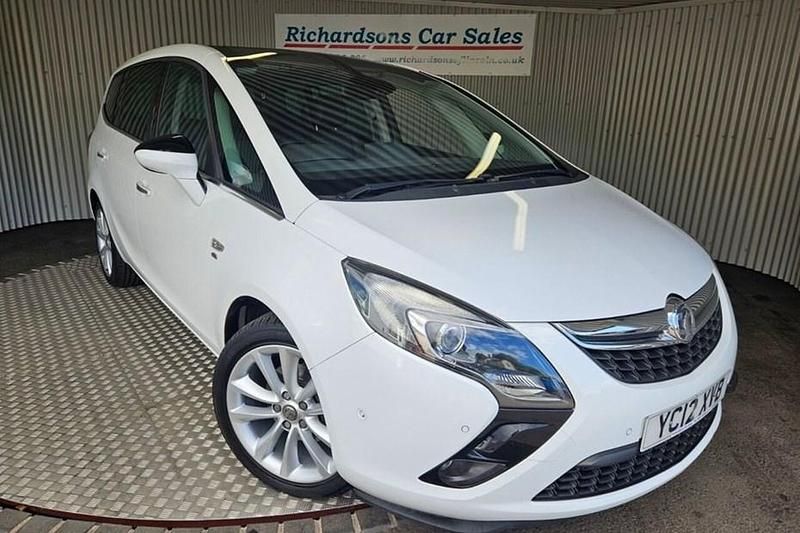 White Used 2012 Vauxhall Zafira Tourer Elite MPV | £5,000 (Good price) - Image 1/1