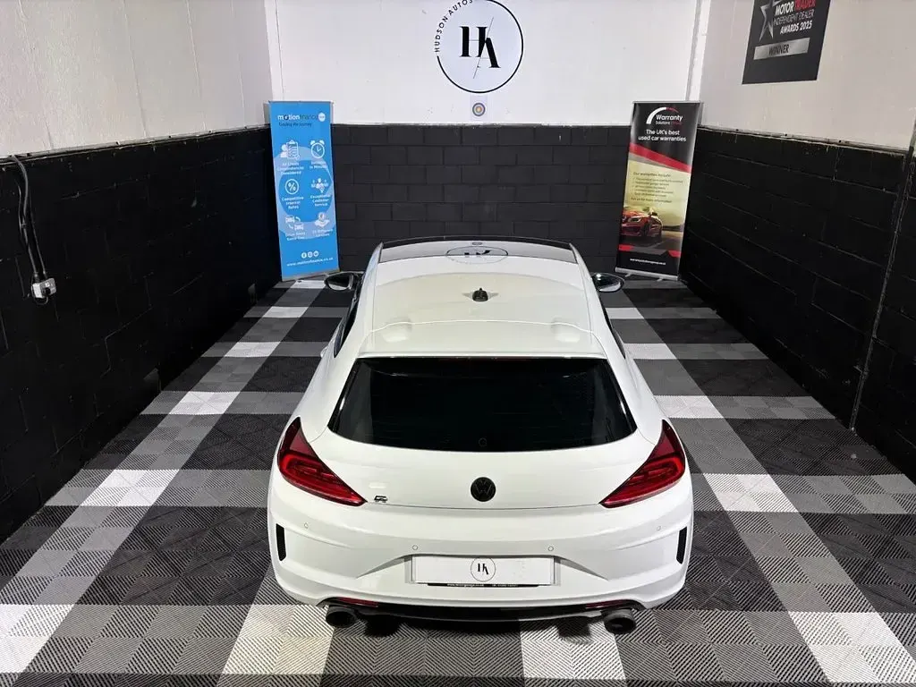 Used VW Scirocco R 280 HP (205 kW) 2016 White Coupe