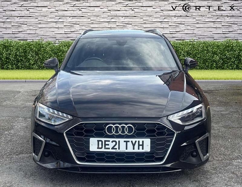 Used Audi A4 S-Line 163 HP (119 kW) 2021 Black Estate