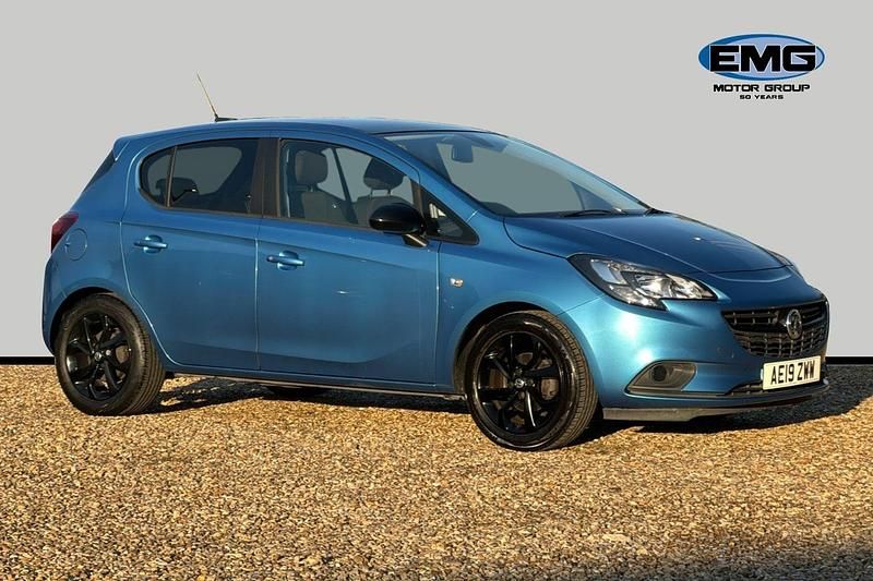 Used Vauxhall Corsa 90 HP (66 kW) 2019 Blue Hatchback