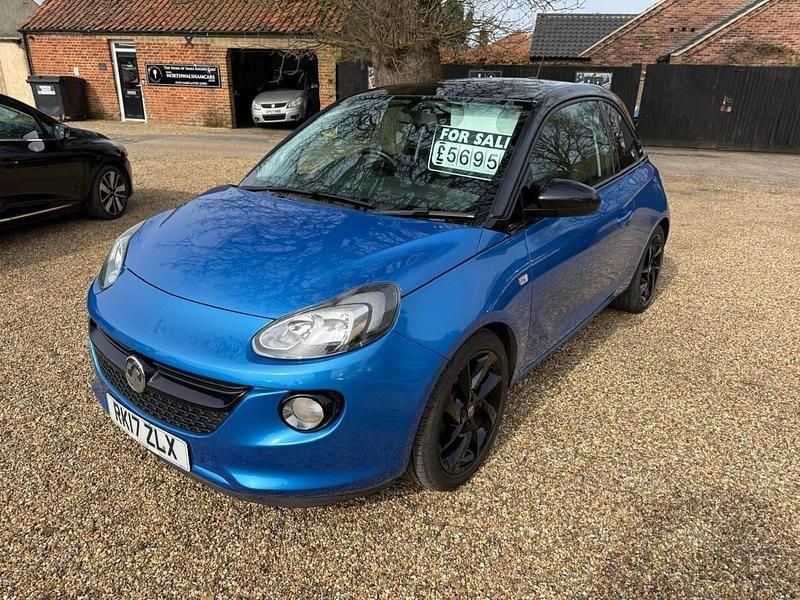 Used Vauxhall Adam 70 HP (51 kW) 2017 Blue Hatchback