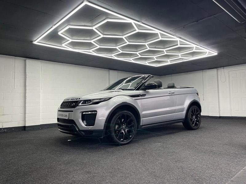 Used Land Rover Range Rover evoque HSE Dynamic 180 HP (132 kW) 2018 Silver Cabriolet