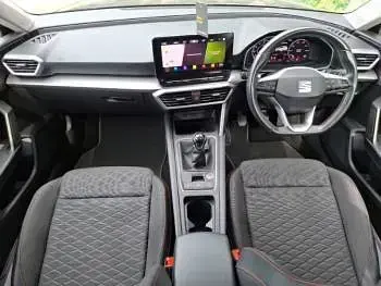 Used Seat Leon FR 130 HP (95 kW) 2021 Grey Estate