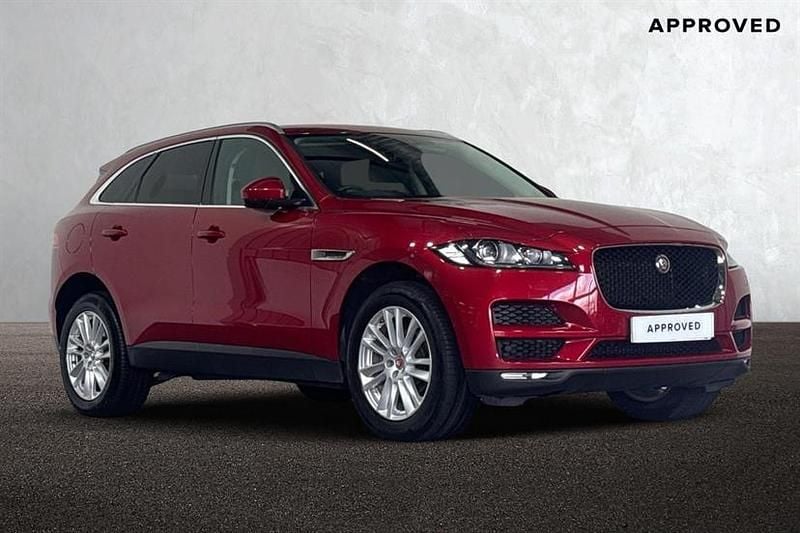Firenze red Used 2018 Jaguar F-Pace Portfolio SUV | £18,850 (Fair price) - Image 1/4