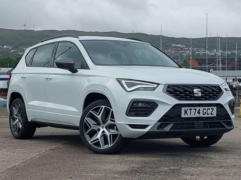 White New 2024 Seat Ateca FR Sport SUV | £25,498 (Fair price) - Image 1/4