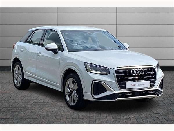 White Used 2022 Audi Q2 S-Line SUV | £18,495 (Fair price) - Image 1/4