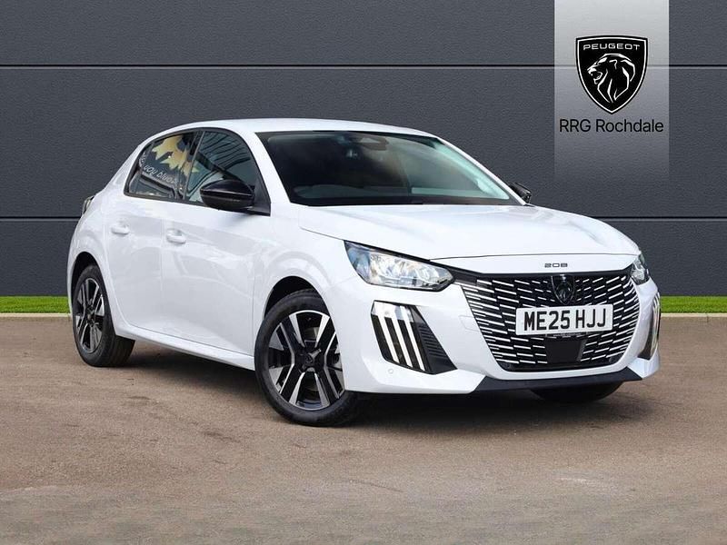 White New 2025 Peugeot 208 Allure Hatchback | £18,495 (A bit pricey) - Image 1/4