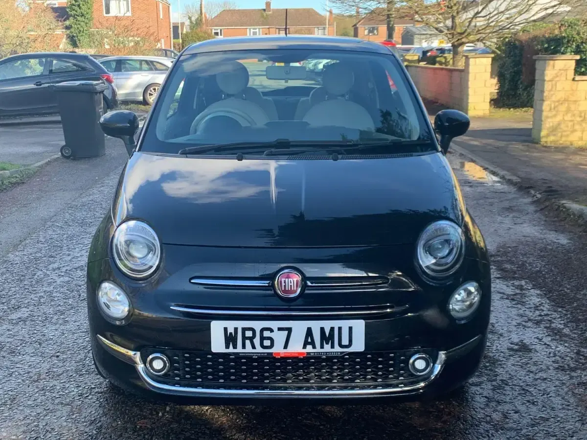 Usado Fiat 500 Lounge 69 HP (50 kW) 2017 Preto Citadino