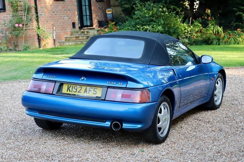 Used Lotus Elan 1992 Blue Cabriolet