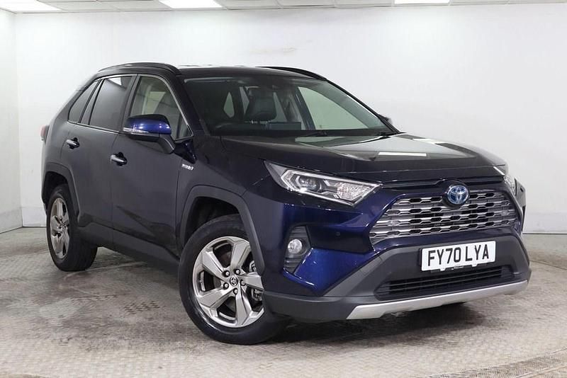 Used Toyota RAV4 2020 Blue SUV