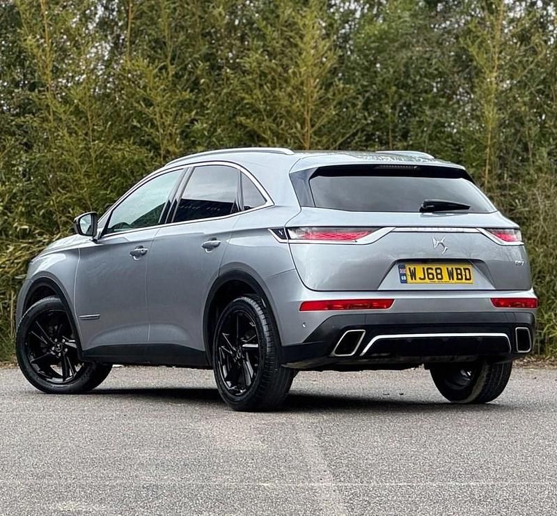 Used DS Automobiles DS7 Crossback Prestige 225 HP (165 kW) 2018 Grey SUV