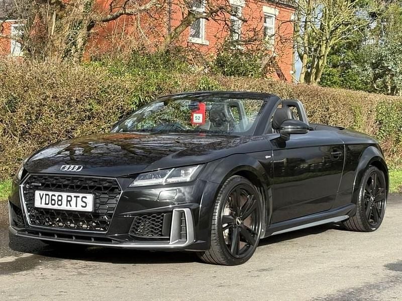 Używany Audi TT Roadster S-Line 245 KM (180 kW) 2019 Czarny Kabriolet