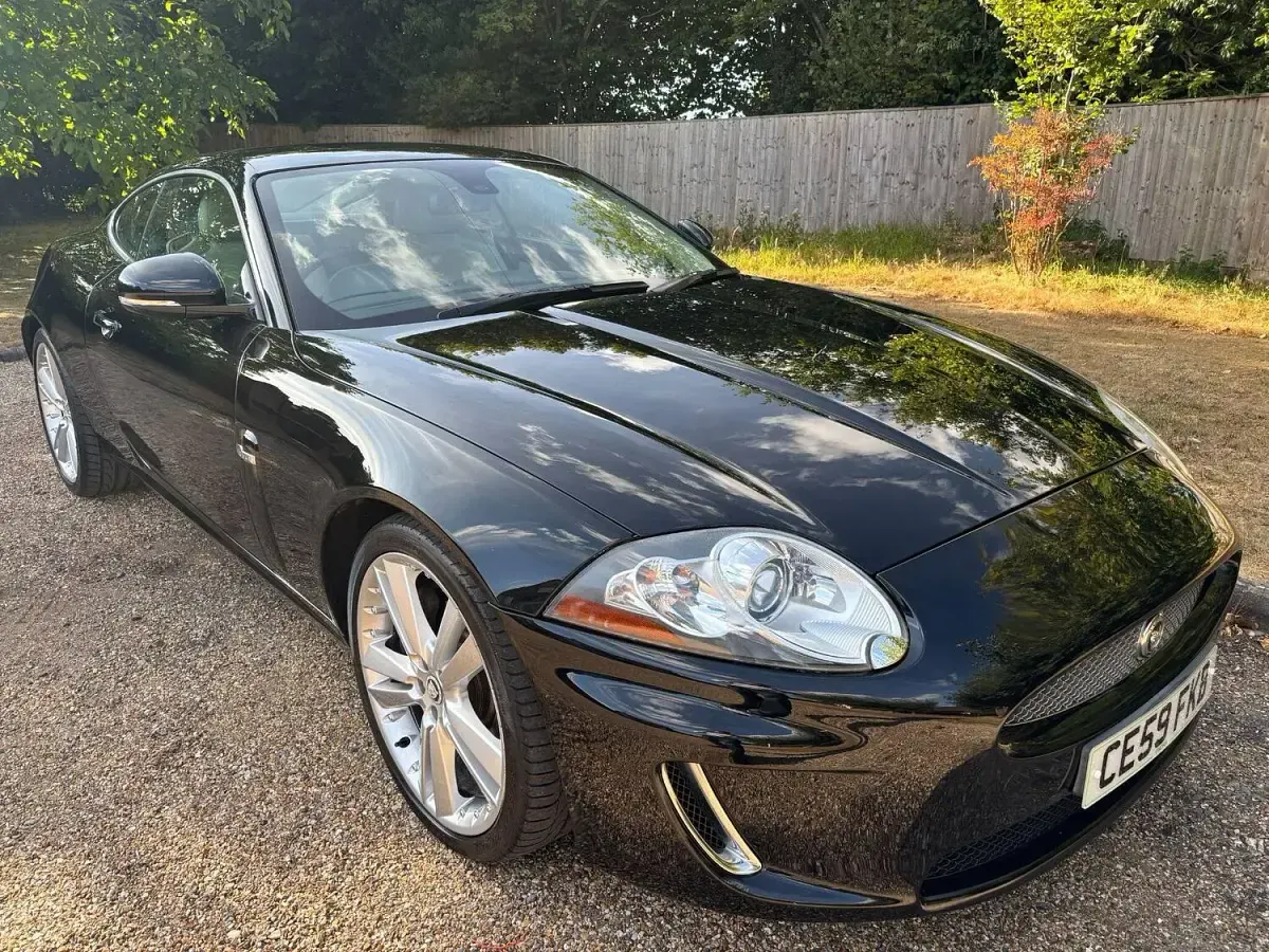 Used Jaguar XK Portfolio 379 HP (278 kW) 2009 Black Coupe
