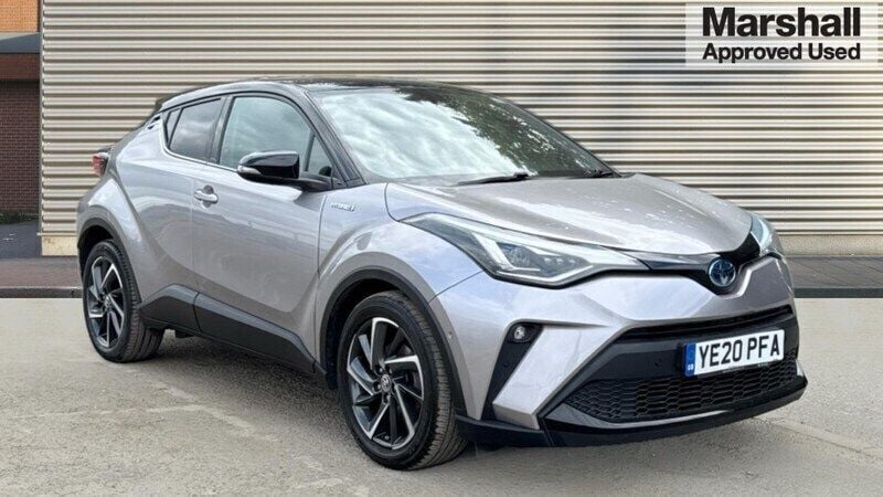 Silver Used 2020 Toyota C-HR SUV | £18,607 (Fair price) - Image 1/4