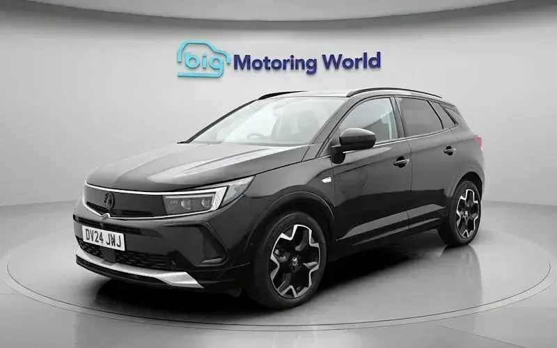 Used Vauxhall Grandland X Ultimate 131 HP (96 kW) 2024 Black SUV