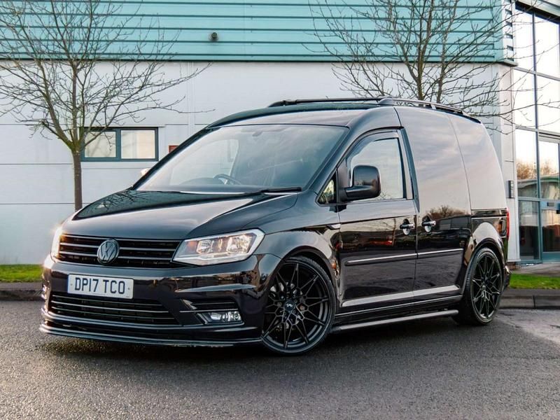 Used VW Caddy Black Edition 102 HP (75 kW) 2017 Black MPV