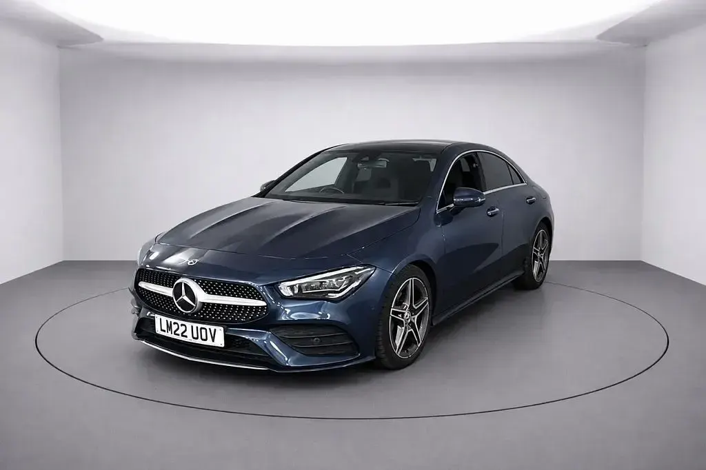 Used Mercedes CLA180 AMG line 2022 Blue Sedan