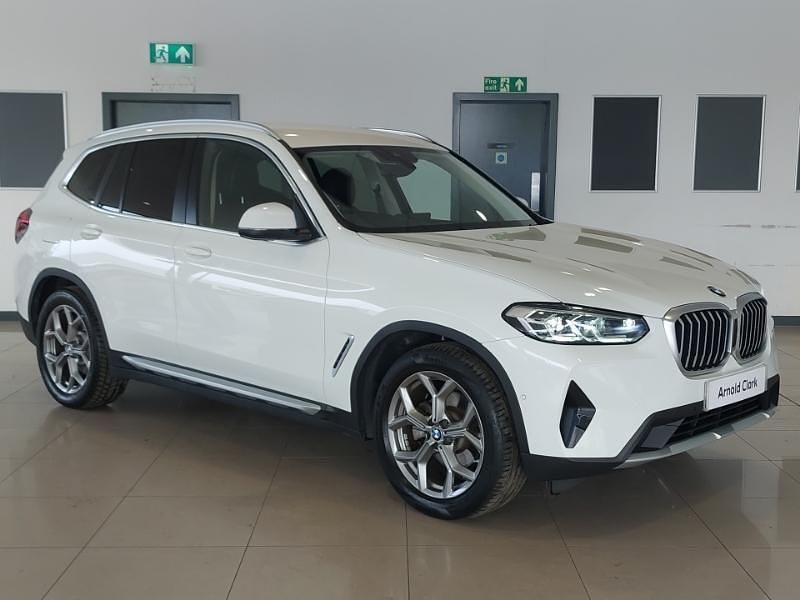 White Used 2022 BMW X3 xLine SUV | £29,998 (Good price) - Image 1/4