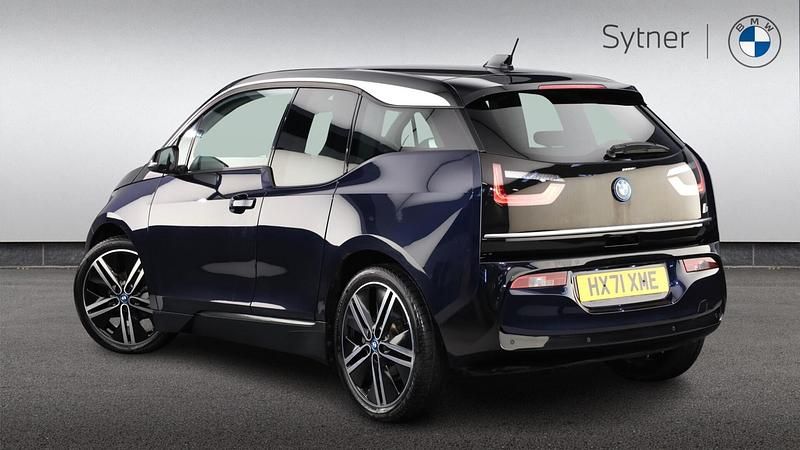 Used BMW i3 Comfort Edition 125 kW (170 HP) 2021 Imperial blue with highlight frozen grey metallic  Hatchback