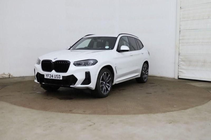 White Used 2024 BMW X3 M Sport SUV | £37,999 (Fair price) - Image 1/4