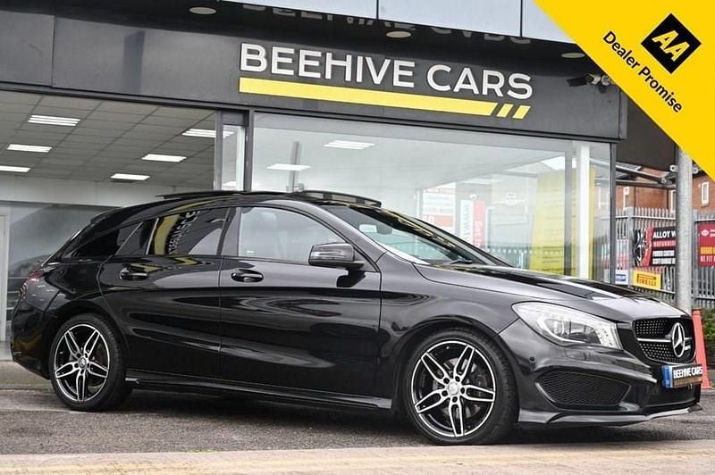 Used Mercedes CLA220 AMG 2016 Black Sedan