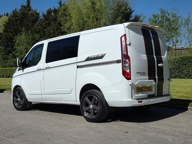 Usado Ford Transit Custom Limited 170 HP (125 kW) 2017 Branco Van