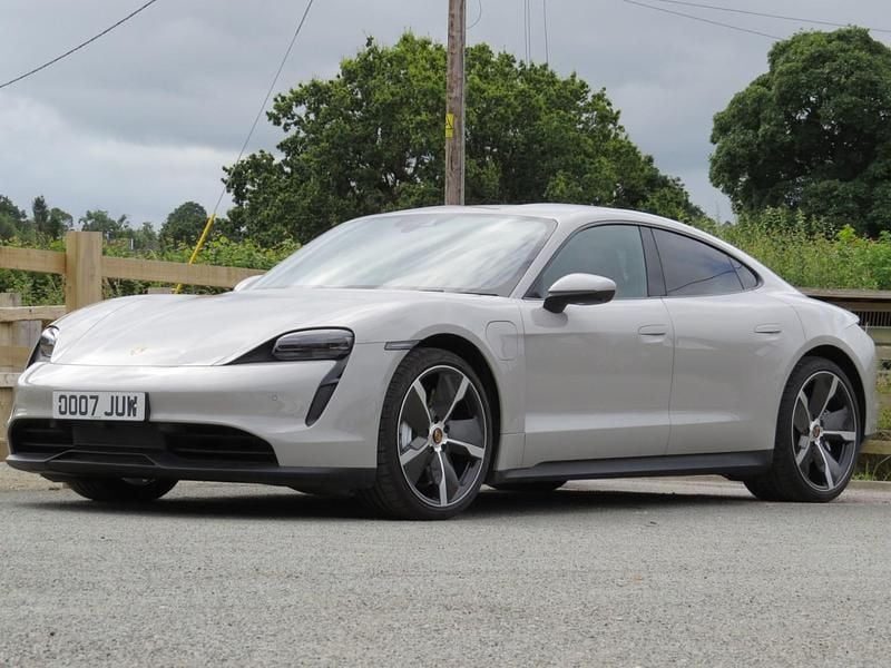 Grey Used 2021 Porsche Taycan Sedan | £46,995 (Super price) - Image 1/4