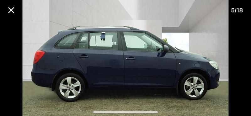Used Skoda Fabia SE 2014 Blue Estate