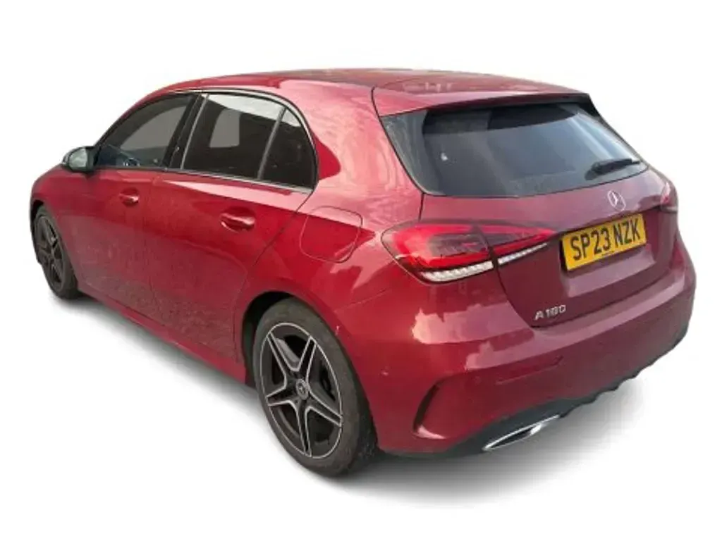 Used Mercedes A180 Executive 136 HP (100 kW) 2023 Red Hatchback