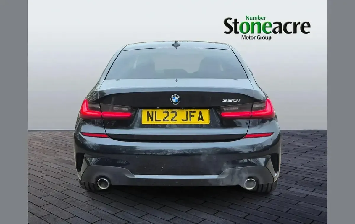 Used BMW 320 M Sport 180 HP (132 kW) 2022 Black Sedan