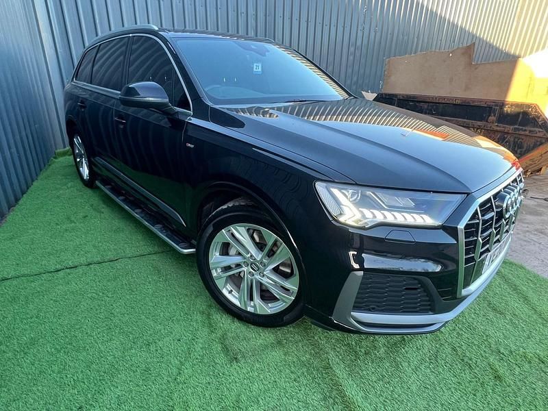 Used Audi Q7 S-Line 286 HP (210 kW) 2020 Black SUV