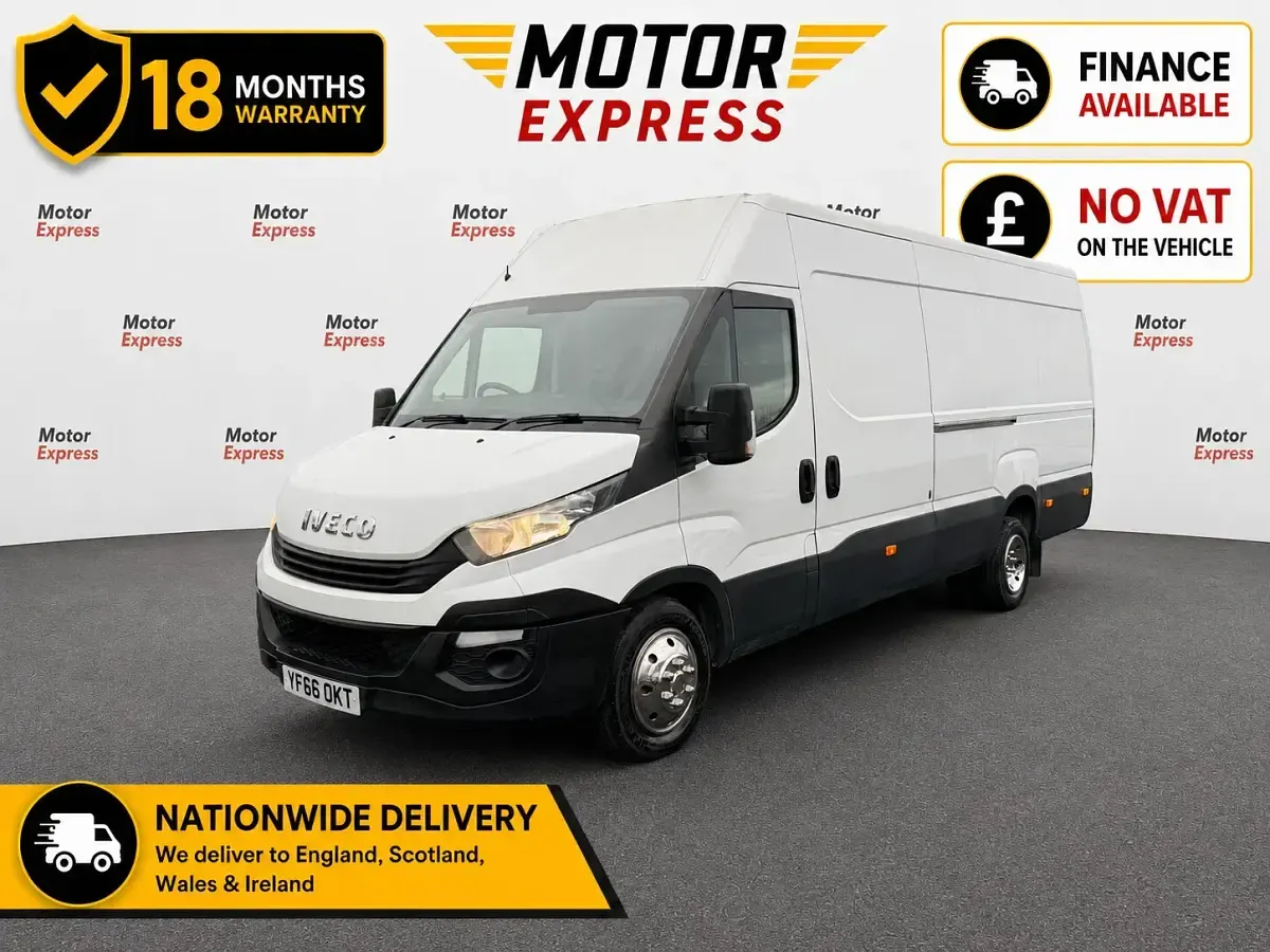Used Iveco Daily 146 HP (107 kW) 2016 White Van