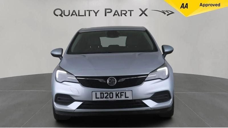 Used Vauxhall Astra Elite 145 HP (106 kW) 2020 Silver Hatchback
